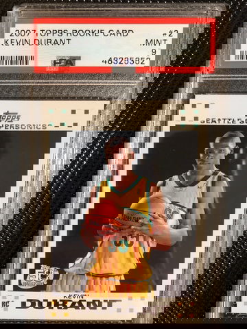 Durant Topps PSA 9