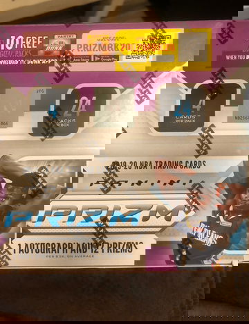 2019-20 Panini Prizm Retail Box