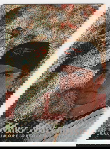 1997 FLAIR SHOWCASE ROW 0 MIKE MUSSINA # 53 HOF