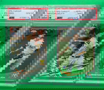 2 cards..Yelich and Bregman