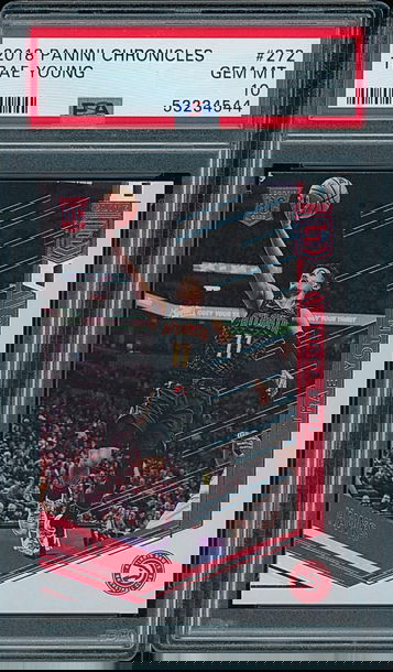 2018-19 Panini Chronicles Elite Trae Young #272 PSA 10 GEM MINT