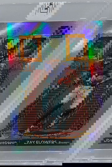 2023 Panini Donruss Downtown 🔥 ZAY FLOWERS 🔥 Rookie RC 👀 Factory Sealed D-17