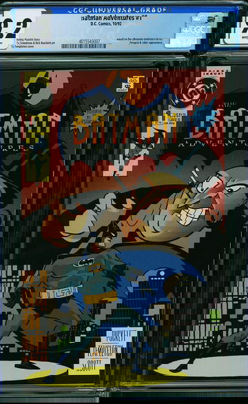 BATMAN ADVENTURES #1, CGC 9.2 NM-