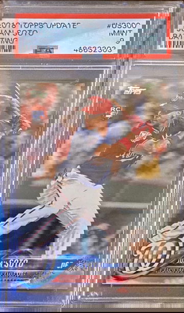 2018 Topps Update - JUAN SOTO RC - PSA 9 - #US300