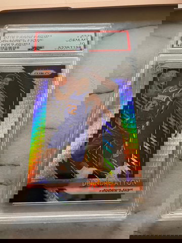 2018 Prizm Hyper DeAndre Ayton Psa 10 Gem-Mint