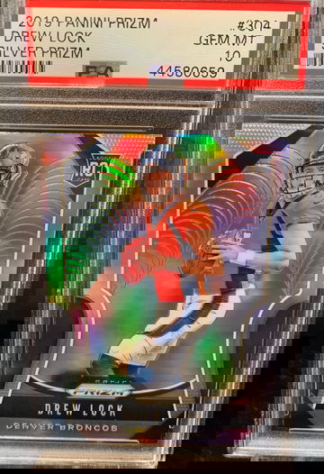 2019 Prizm Silver Drew Lock PSA 10