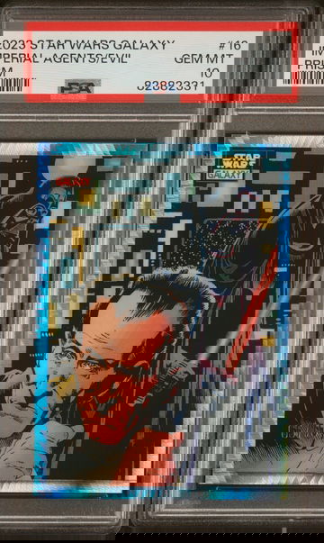 2023 Star Wars Galaxy Chrome Grand Moff Tarkin Imperial Agents of Evil Prism Refractor /75 #16