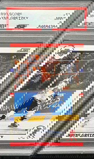 1990 Scorr American Wayne Gretzky #1 PSA 9 Kings