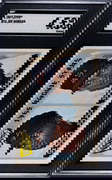 1965 Topps Joe Morgan RC Rookie Card SGC 4.5