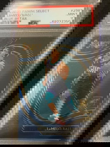 LaMelo Ball 2020 Panini Select Blue Psa 9 Rookie
