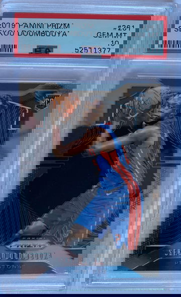 2019 Panini Prizm Sekou Doumbouya PSA 10