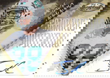 2014 Panini Certified Jace Amaro #P-JA Mirror Gold RC Autograph 08/10