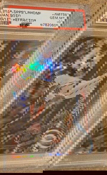 2018 Juan Soto 2018 Topps Chrome Update #HMT98 PSA 10