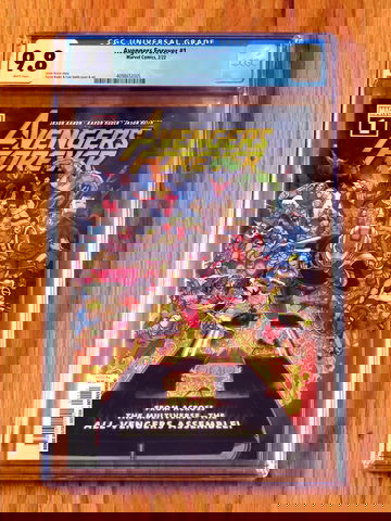 AVENGERS FOREVER #1 CGC 9.8 NM/M WP 1st Captain Carter cover Mariama Spector