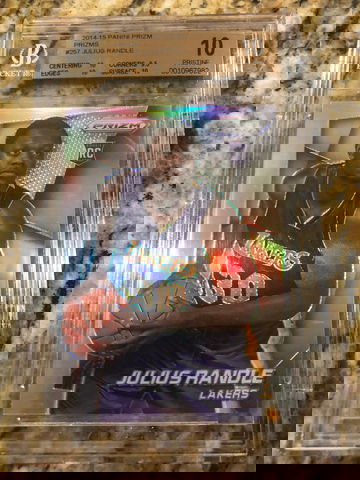 2014 Prizm Julius Randle Silver Prizm BGS 10 PRISTINE