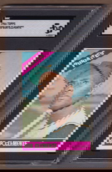 1966 Topps #300 Bob Clemente SGC 5