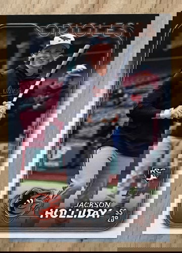 2024 Topps Complete Set Rookie Variation Jackson Holliday Orioles RC