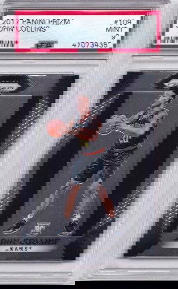 John Collins 2017 Prizm PSA 9