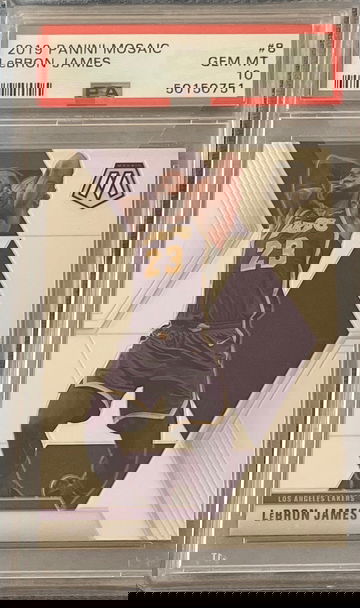 Lebron James Mosaic PSA 10