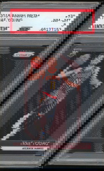 2018 Panini Prizm Trae Young PSA 8