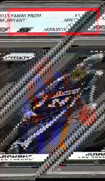 2013-14 Panini Prizm Kobe Bryant #1 PSA 9