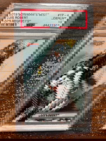 2019 Bowman's Best TP-4 Luis Robert Top Prospects PSA 10