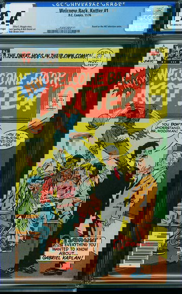 WELCOME BACK, KOTTER #1, CGC 9.4 NM