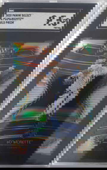 2020 Panini Select Bo Bichette Prizm RC #7 SGC 9.5