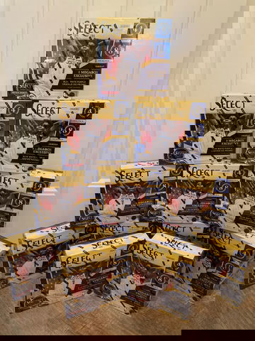 12 Count - 2020-21 Panini Select Retail Exclusive Mega Box Lot (Look for Tiger/Elephant SSP Parallels)