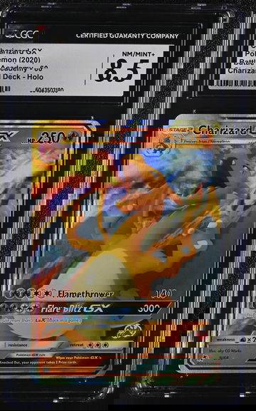 2020 Pokemon #9/68 Charizard GX Battle Academy CGC 8.5