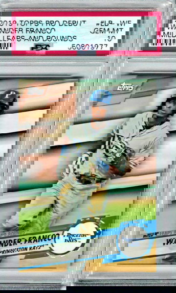 2019 Topps Pro Debut - MILB Leaps and Bounds - Wander Franco PRC PSA 10 Gem-Mint PSA Popluation 31 Ultra RARE!!!