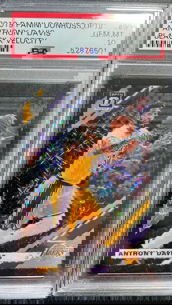 Anthony Davis Donruss Optic Black Velocity /39