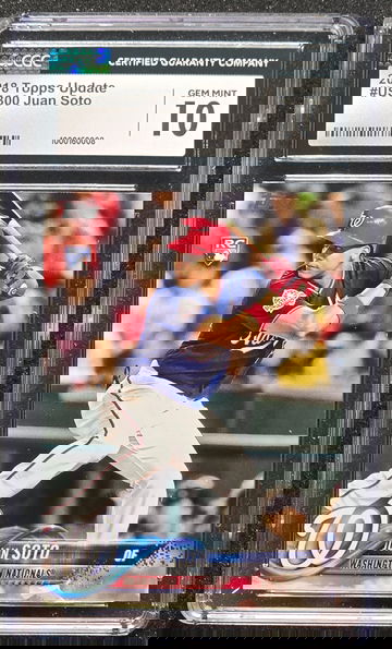 2018 Topps Update Juan Soto #US300 Rookie RC Gem Mint CGC 10
