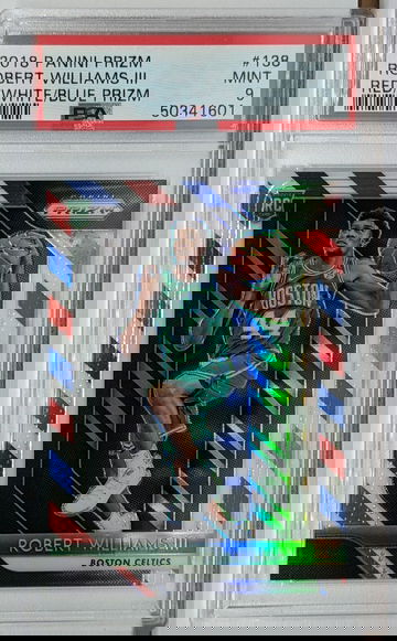 2018 Prizm Robert Williams Red White Blue PSA 9