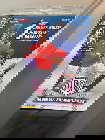 2021 MOSAIC BASEBALL BLASTER BOX