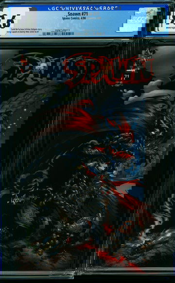 SPAWN #71, CGC 9.6 NM+