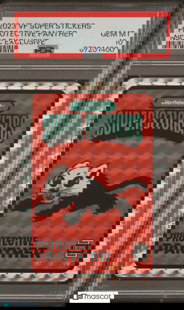 2023 Veefriends Super Stickers Nscc Exclusive Protective Panther PSA 10