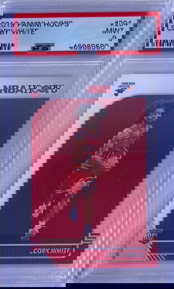 2019 Coby White Hoops PSA 9