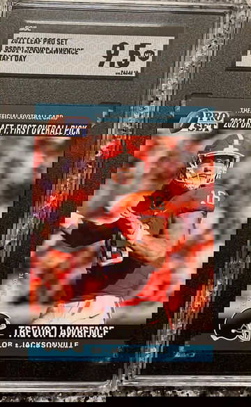 Trevor Lawrence 2021 Leaf Pro Set Draft Day  SGC 9.5 Rookie