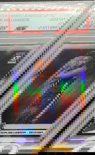 Zion Williamson Optic Holo Rookie PSA 10 