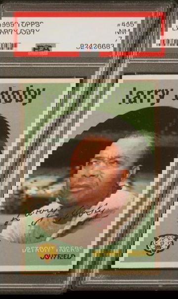 1959 Topps Larry Doby #455 PSA 7 [BL-1B.11]