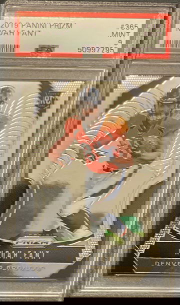 2019 Panini Prizm Noah Fant PSA 9