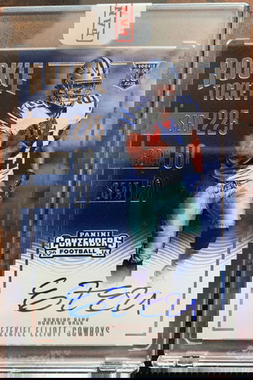 Ezekiel Elliott 2016 Contenders Rookie Ticket Auto 