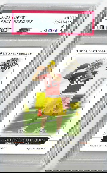 2005 Topps Aaron Rodgers RC #431 PSA 10 Gem Mint