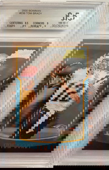 2000 Bowman Tom Brady Rookie #236