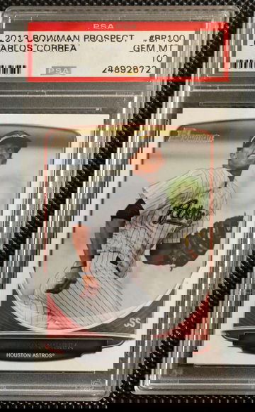 2013 Bowman Prospect Carlos Correa PSA 10 Gem mint