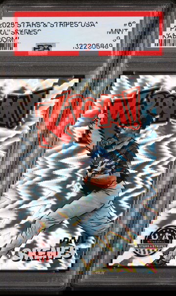 2025 Panini Stars & Stripes USA Kaboom! Paul Skenes #6 PSA 9