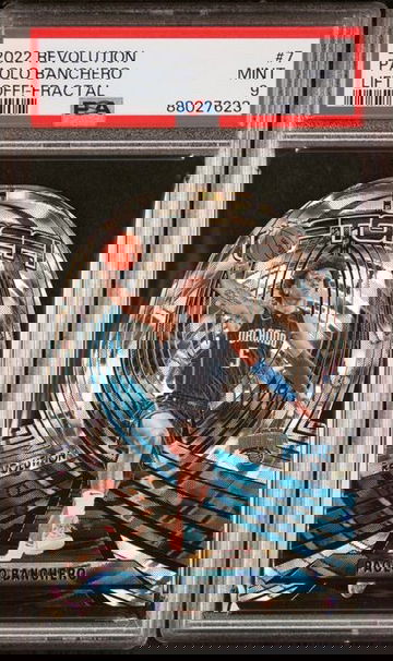 2022 Panini Revolution Paolo Banchero Liftoff! Fractal #7 PSA 9 [BK-2A.25]