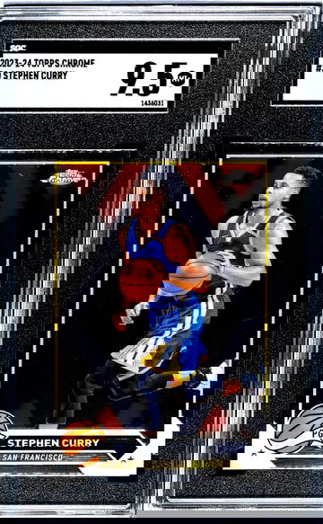 2023-24 Topps Chrome #30 Stephen Curry SGC 9.5