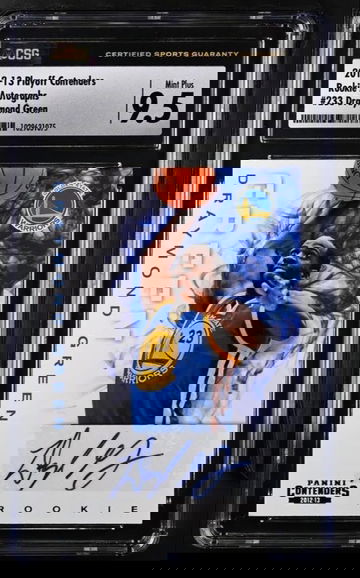 2012-13 Panini Contenders #233 Draymond Green RC Rookie AUTO CSG 9.5 GEM MINT